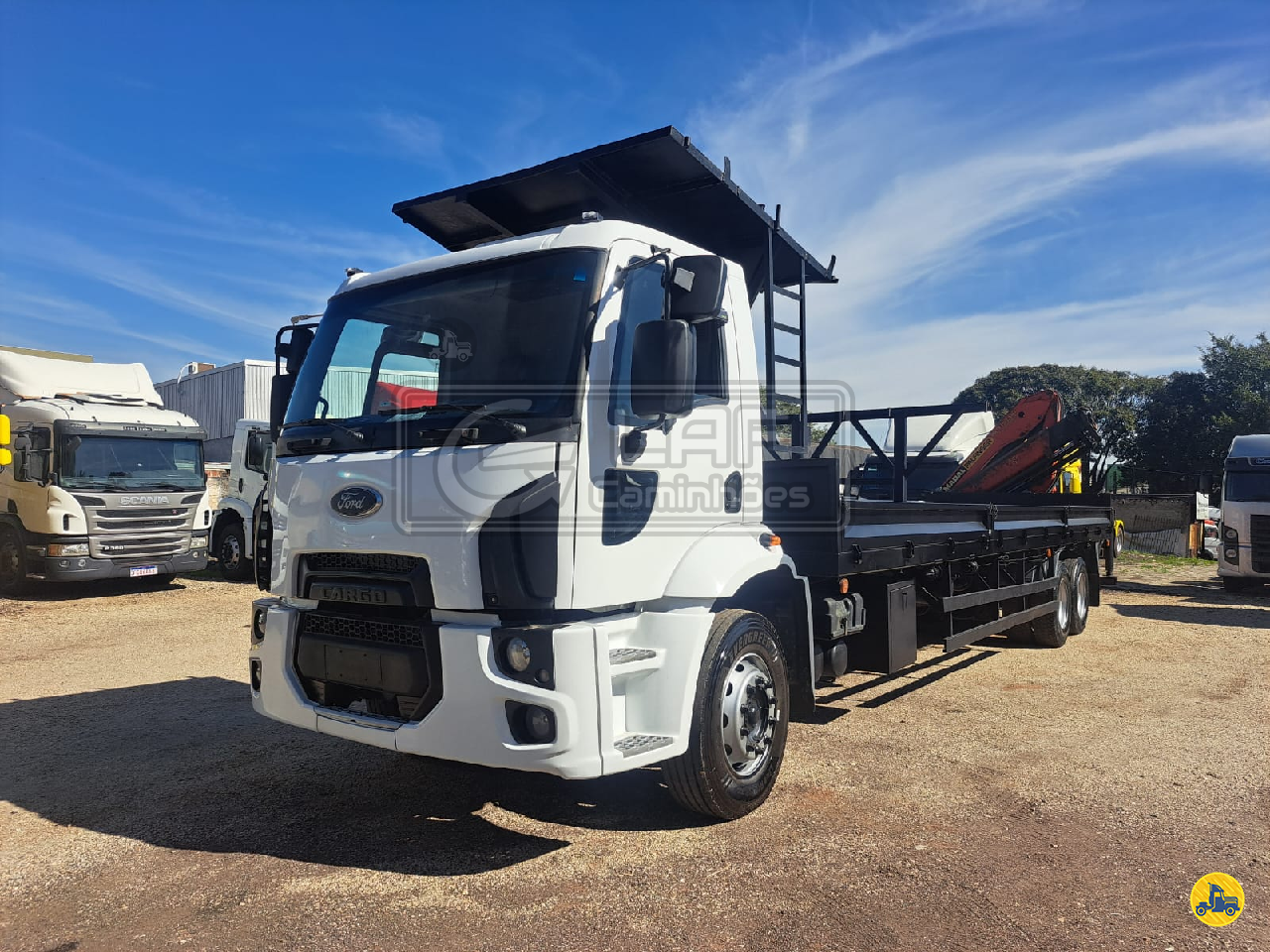 CAMINHAO FORD CARGO 2423 Guincho Munck Truck 6x2 LAF Caminhões CURITIBA PARANÁ PR